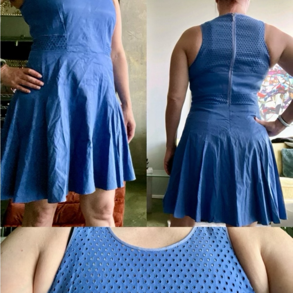 Blue Sleeveless Dress